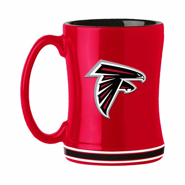 Logo Brands Atlanta Falcons 14oz Relief Mug 602-C14RM